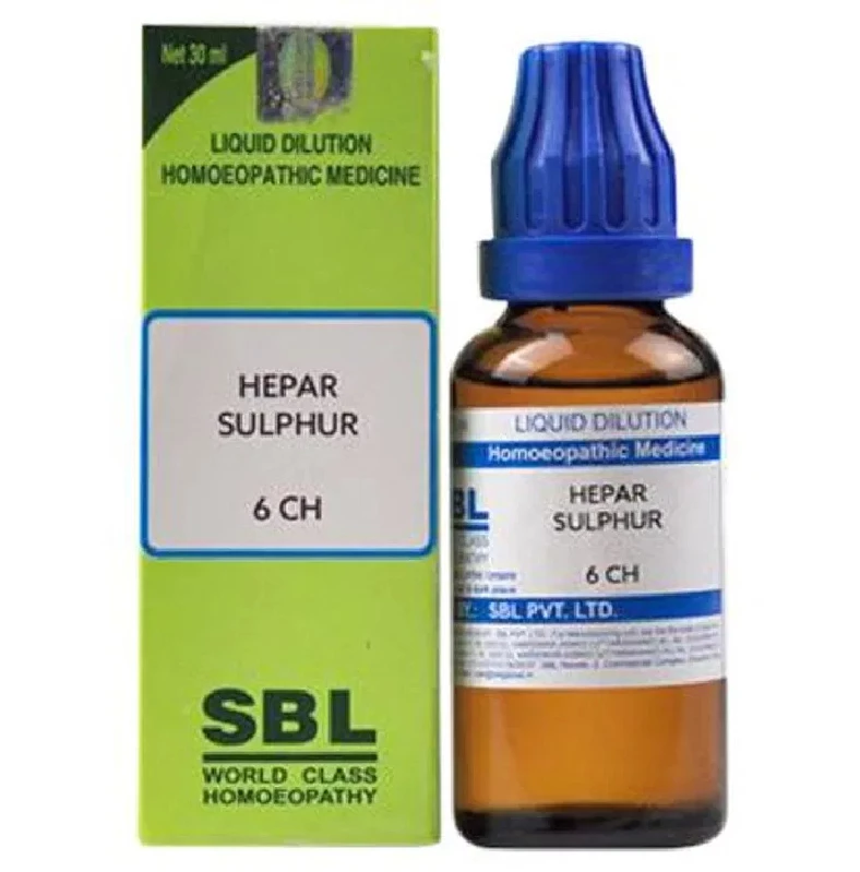 SBL Homeopathy Hepar Sulphur Dilution, 6 CH-1.webp